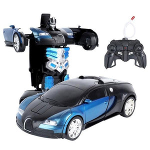 Limited Edition Remote Control Robot One Button Transformation Car Toy (26 Colors)