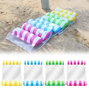 Inflatable Floating Swimming Hammock (13 Colors) Air Pump Included