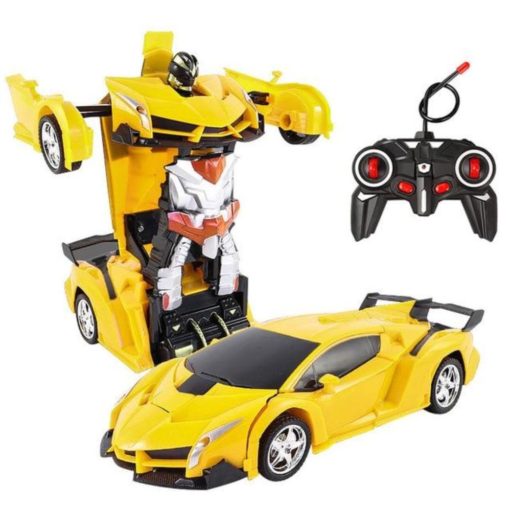Limited Edition Remote Control Robot One Button Transformation Car Toy (26 Colors)