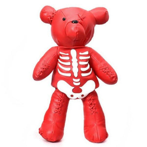 Skeleton Teddy Bear Goth Plush Backpack Purse 3D Stuffed Animal (3 Colors) 65cm