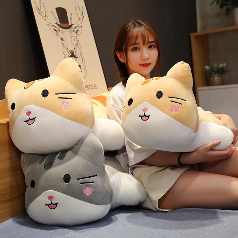 Funny Kitty Pillow Plush 3D Stuffed Animal Cat Butt (2 Colors) Multiple Sizes