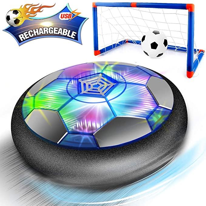 2021 Upgraded Hover Soccer Ball Floats Glides Optional Goal Net
