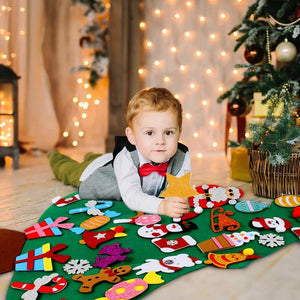 Santa DIY 3D Felt Christmas Tree (6 Designs)