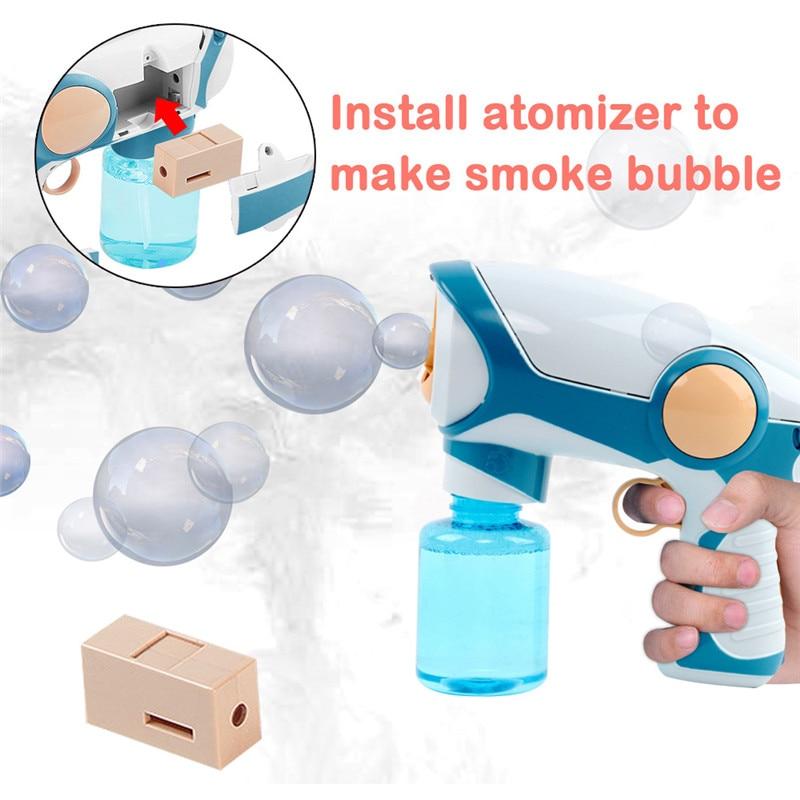 Smoky Mist Bubble Gun (2 Colors) Makes Smoke Filled Bubbles!