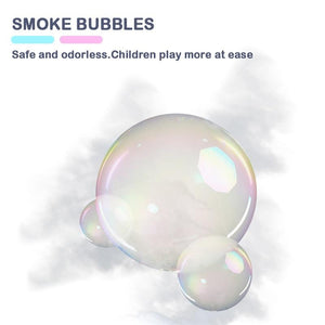 Smoky Mist Bubble Gun (2 Colors) Makes Smoke Filled Bubbles!