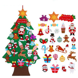 Santa DIY 3D Felt Christmas Tree (6 Designs)
