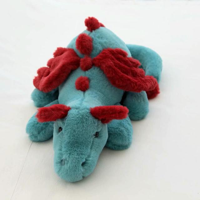 Dragon Pillow Plush Stuffed Animal (2 Colors) 4 Sizes