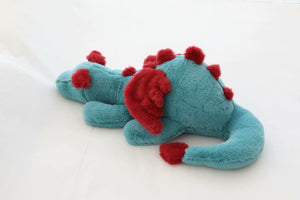 Dragon Pillow Plush Stuffed Animal (2 Colors) 4 Sizes