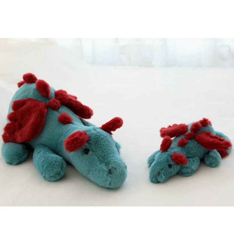 Dragon Pillow Plush Stuffed Animal (2 Colors) 4 Sizes