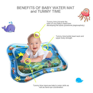 Tummy Time Baby Water Play Mat