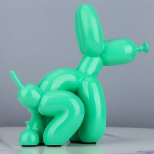 Balloon Dog Sculpture Statue Cute Animal Home Décor Desktop Ornaments Best Gift Shoppers