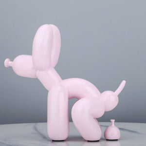 Balloon Dog Sculpture Statue Cute Animal Home Décor Desktop Ornaments Best Gift Shoppers
