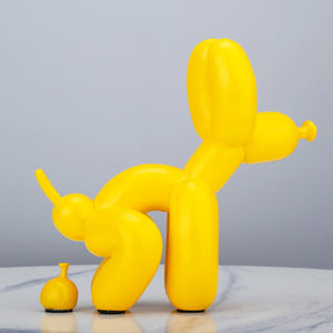 Balloon Dog Sculpture Statue Cute Animal Home Décor Desktop Ornaments Best Gift Shoppers