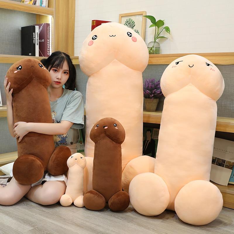 Kawaii Ding Ding Pillow Tube Plush 3D Stuffed Animal (8 Styles) 2 Colors