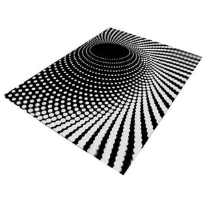 3D Vortex Portal Carpet Optical Illusion (2 Designs) Rectangle