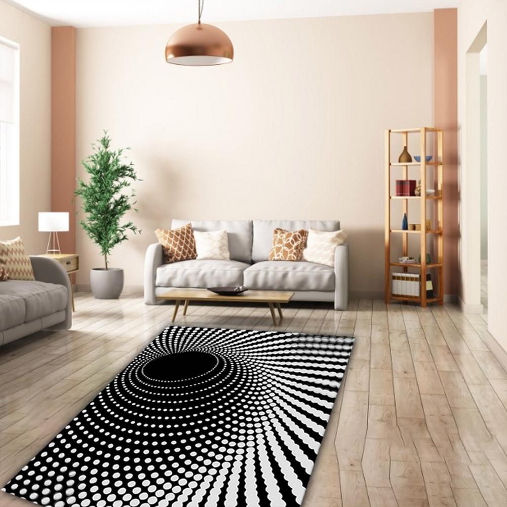 3D Vortex Portal Carpet Optical Illusion (2 Designs) Rectangle