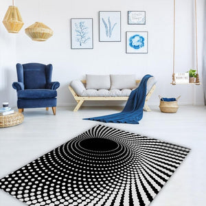 3D Vortex Portal Carpet Optical Illusion (2 Designs) Rectangle