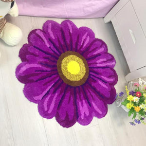 Sunflower Rose Flower Carpet Rug Mat (5 Colors 2 Sizes) Home Decor