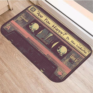 3D Cassette Tape Carpet Illusion Rug Door Mat (9 Designs)