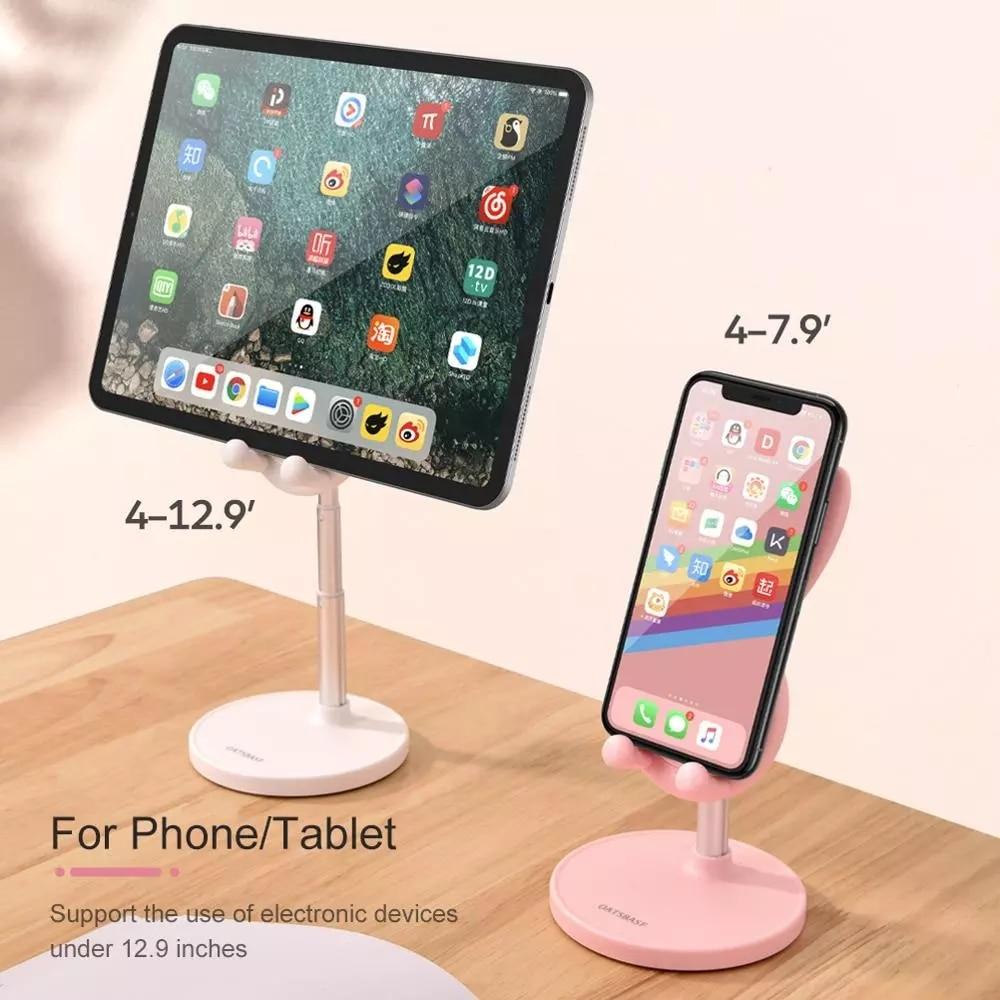 Kawaii Bunny Rabbit Phone or Tablet Adjustable Holder Stand (iOs or Android) 3 Colors