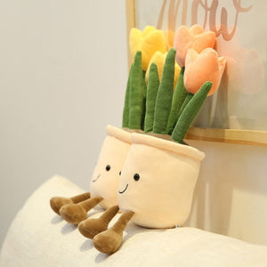 Tulip Succulents Plant Plushies (26 Designs) 5 Styles