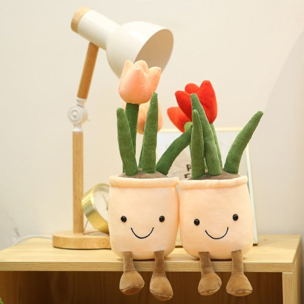 Tulip Succulents Plant Plushies (26 Designs) 5 Styles