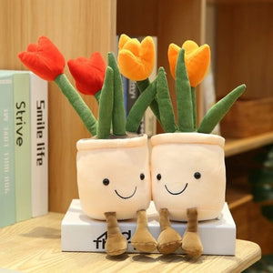 Tulip Succulents Plant Plushies (26 Designs) 5 Styles