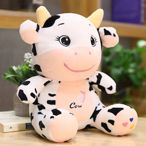 Baby Cow Calf Pillow Plush Stuffed Animal (2 Sizes)