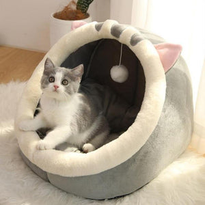 3D Cat House Bed Cushion (5 Colors) 3 Sizes