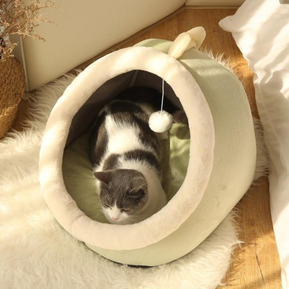 3D Cat House Bed Cushion (5 Colors) 3 Sizes
