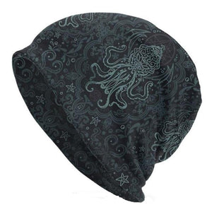 Cthulhu Beanie Hat Skull Cap (2 Designs) Elder Star Sign