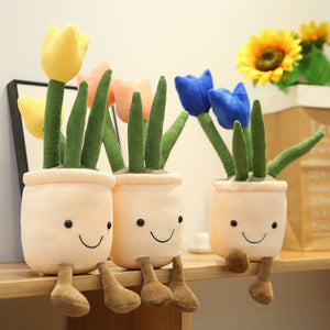 Tulip Succulents Plant Plushies (26 Designs) 5 Styles