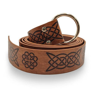 Viking Renaissance Medieval Warriors Belt (3 Colors & 6 Styles)
