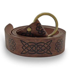 Viking Renaissance Medieval Warriors Belt (3 Colors & 6 Styles)