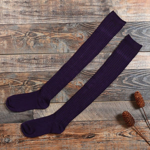 Women's Thigh High Insulated Leg Warmer Socks (27 Colors)