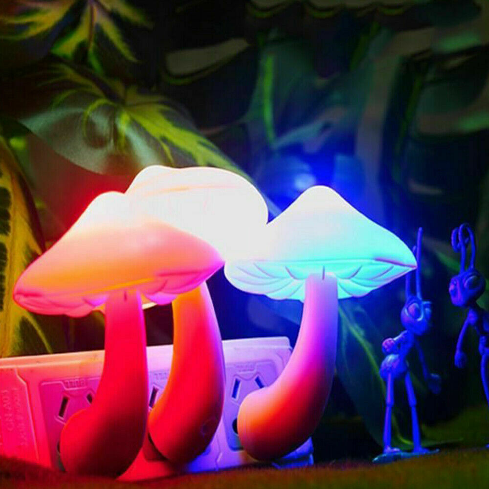 Mushroom Night Light (5 Colors) US Outlet