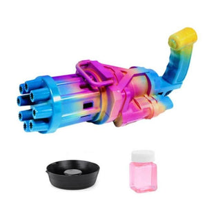 Gatling Bubble Gun 8 Holes or 10 Holes (11 Colors)