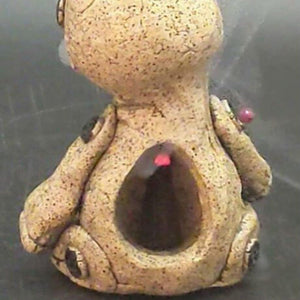 Voodoo Doll Down Flow Draft Incense Burner
