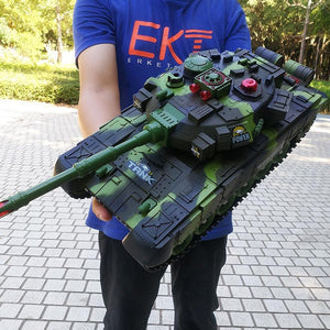XXL Remote Control Military Tank (4 Colors) w/Re-Chargeable Battery