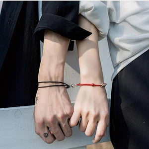2 Pcs Attract Lover Magnets Couple Bracelets Charm Set (32 Designs)