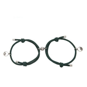 2 Pcs Attract Lover Magnets Couple Bracelets Charm Set (32 Designs)