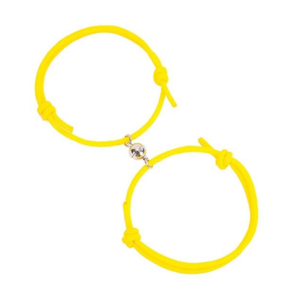 2 Pcs Attract Lover Magnets Couple Bracelets Charm Set (32 Designs)