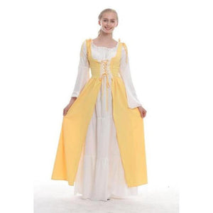 Renaissance Queen Strapless Long Sleeve Dress (9 Colors) S-6XL