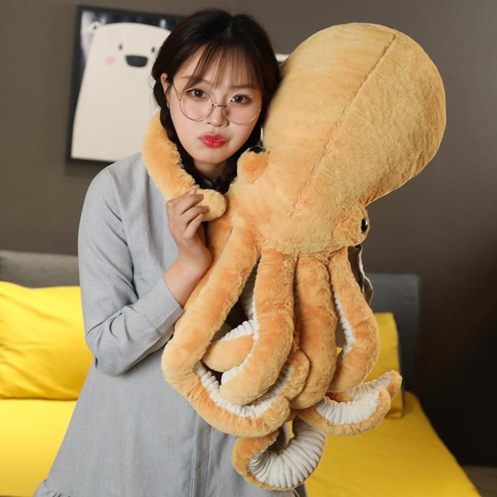 Octopus Pillow Plush Stuffed Animal (5 Colors & 4 Sizes)