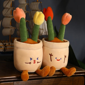 Tulip Succulents Plant Plushies (26 Designs) 5 Styles