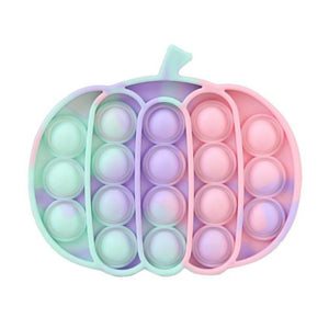 Limited Edition Halloween Push Bubble Pop Fidget Sensory Toy Stress Reliver (13 Designs) Pumpkin Skull