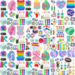 Best Fidget Toy Variety Mega Party Packs Push Bubble Pop Stress Reliver (80 Designs)