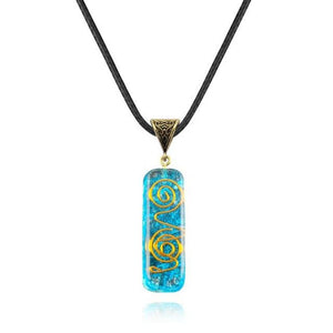 Natural Stone 7 Chakra Orgonite Energy Meditation Necklace (4 Styles)