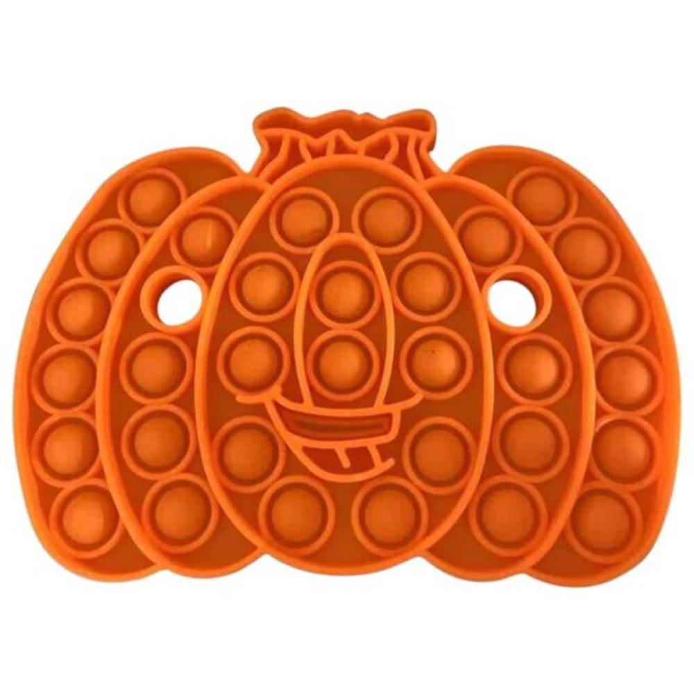 Limited Edition Halloween Push Bubble Pop Fidget Sensory Toy Stress Reliver (13 Designs) Pumpkin Skull