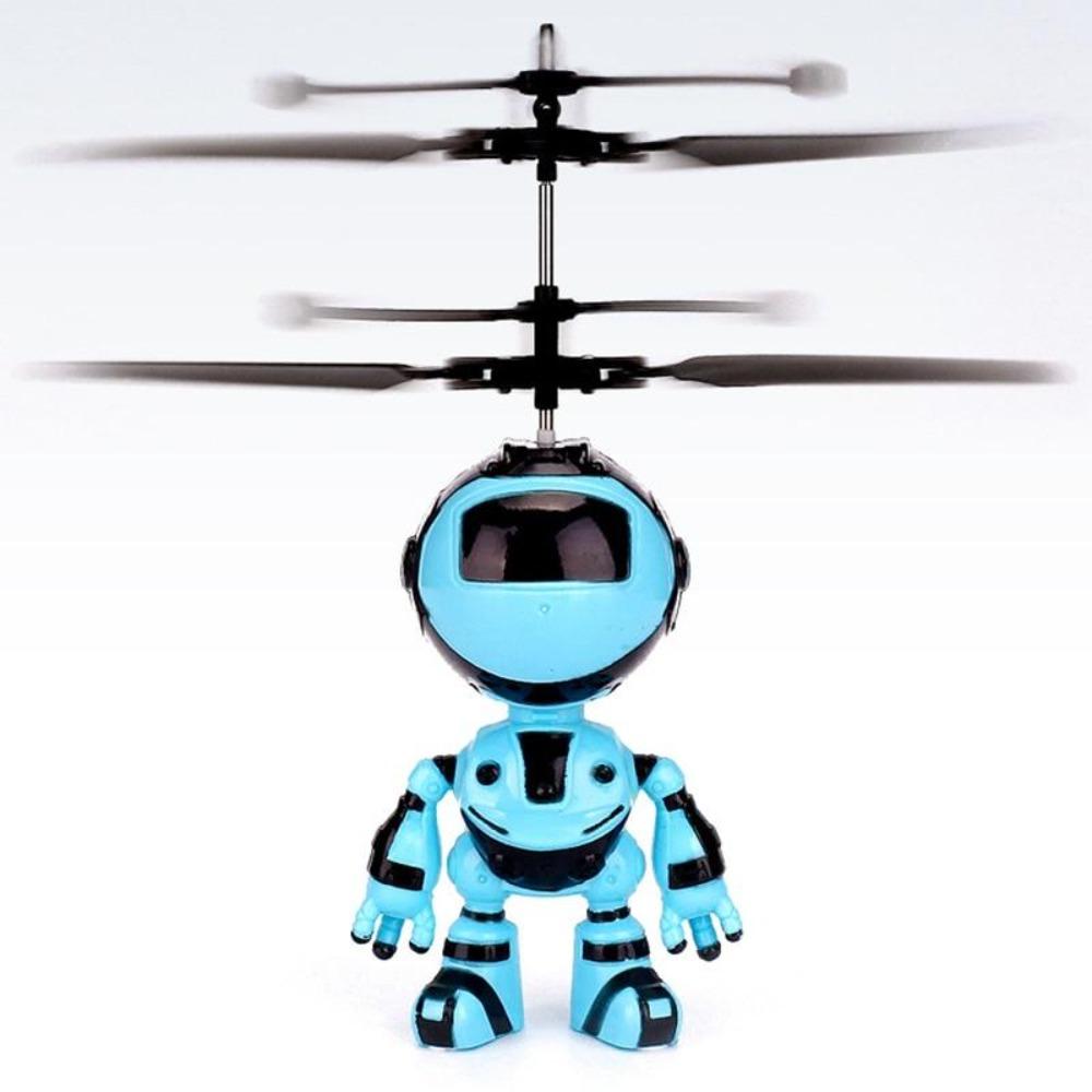 Flying Unicorn or Robot Gesture Sensing Quad-copter Induction